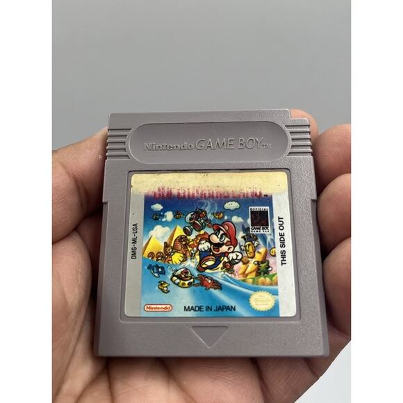 Super Mario Land (Nintendo Game Boy, 1989) Game Cartridge - Tested - Picture 1 of 5